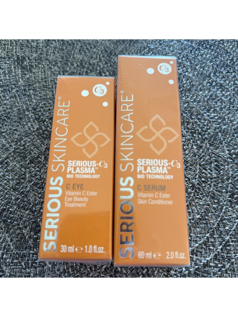 SERIOUS SKINCARE SERIOUS-C3 PLASMA C CREAM SPF 30 2 fl Oz And 1 Fl Oz